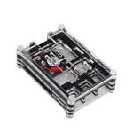 Boîtier en acrylique à 9 couches avec ventilateur de refroidissement pour Raspberry Pi 3