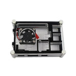 Boîtier en acrylique à 9 couches avec ventilateur de refroidissement pour Raspberry Pi 3