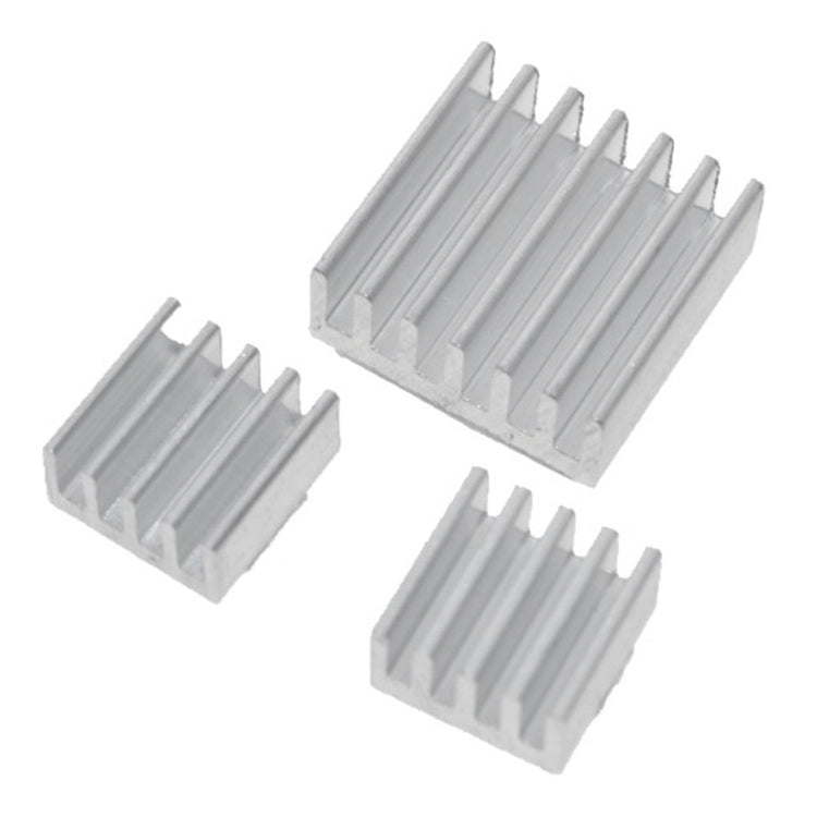 Dissipateur thermique aluminium 3 en 1 pour Raspberry Pi 3 / 2