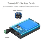 Gestionnaire d'énergie solaire Waveshare, batterie Li-Po intégrée 10000mAh, supporte panneaux solaires 6V~24V, 19799