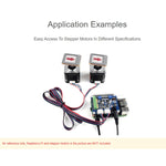Waveshare HRB8825 HAT pour Moteur Pas à Pas pour Raspberry Pi, pilote deux moteurs pas à pas, jusqu'à 1/32 micropas