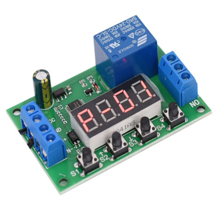 Module relais temporisé 12V pour déclenchement OFF / ON, carte relais de temporisation cyclique, 12V