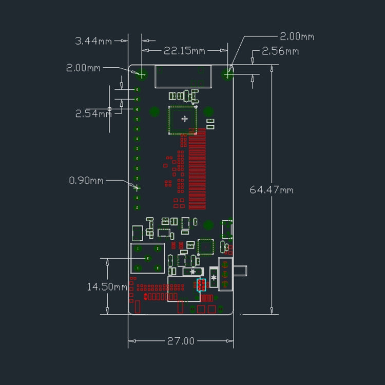 Module sans fil TTGO LORA32 V2.1 ESP32 0,96 pouces OLED Bluetooth WiFi 915MHz SMA IP5306 avec antenne, 915MHz