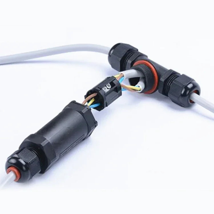 Connecteur câble étanche IP68 3 broches type T XY25, XY25(T3)
