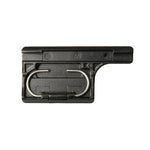 Boîtier étanche en plastique ABS pour caméra d'action sportive GoPro HERO4/3+ avec clip de verrouillage et porte arrière.