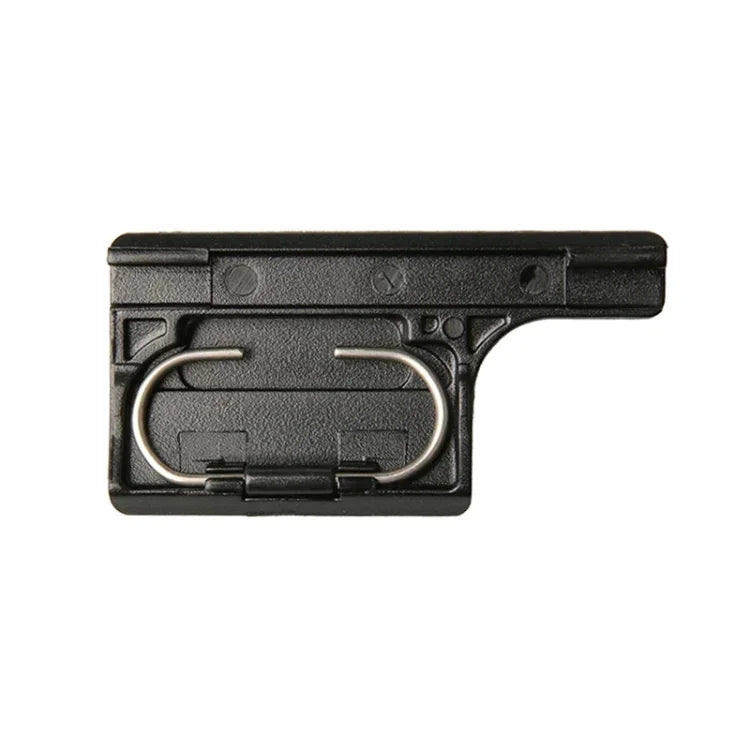 Boîtier étanche en plastique ABS pour caméra d'action sportive GoPro HERO4/3+ avec clip de verrouillage et porte arrière.