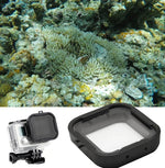Filtre étoile 6 lignes pour boîtier de plongée Cube Snap-on pour GoPro HERO4/3+