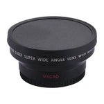 Objectif super grand angle 0,43X de 62 mm avec objectif macro, 62 mm
