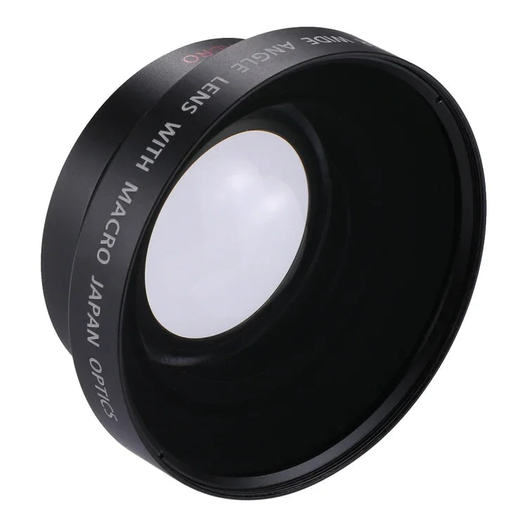 Objectif super grand angle 0,43X de 62 mm avec objectif macro, 62 mm