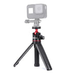 RUIGPRO Support trépied pliable multifonctionnel avec rotule pour selfies, compatible avec GoPro, Insta360, DJI et autres caméras d'action.