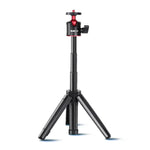 RUIGPRO Support trépied pliable multifonctionnel avec rotule pour selfies, compatible avec GoPro, Insta360, DJI et autres caméras d'action.