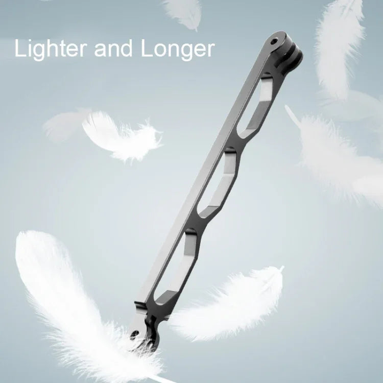 Rallonge de bras en aluminium pour GoPro, Insta360, DJI et autres caméras d'action
