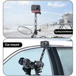 Rallonge de bras en aluminium pour GoPro, Insta360, DJI et autres caméras d'action