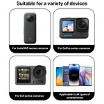 Rallonge de bras en aluminium pour GoPro, Insta360, DJI et autres caméras d'action