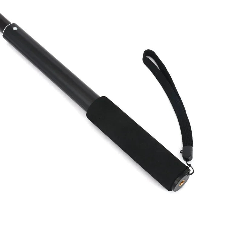 Perche à selfie universelle en alliage d'aluminium avec adaptateur, longueur : 25-75 cm
