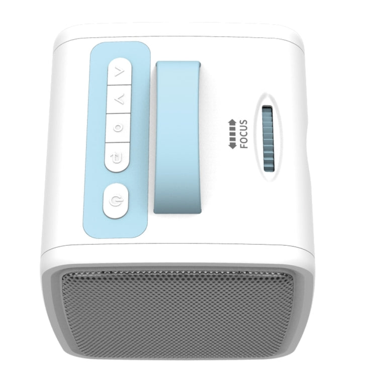 Vidéoprojecteur pour enfants W-S1 10 W 30 lumens HD 1080P Technologie LCD, compatible AV/USB/Mini carte SD/HDMI/Audio