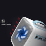 Vidéoprojecteur pour enfants W-S1 10 W 30 lumens HD 1080P Technologie LCD, compatible AV/USB/Mini carte SD/HDMI/Audio