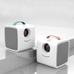 Vidéoprojecteur pour enfants W-S1 10 W 30 lumens HD 1080P Technologie LCD, compatible AV/USB/Mini carte SD/HDMI/Audio