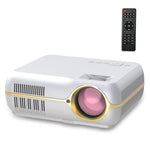 DH-A10 Projecteur intelligent HD LCD 5,8 pouces 4200 lumens 1280 x 800P avec télécommande, OS Android 6.0, compatible WiFi, Bluetooth, HDMIx2, USBx2, VGA, AV IN/RCA, RJ45, LAN