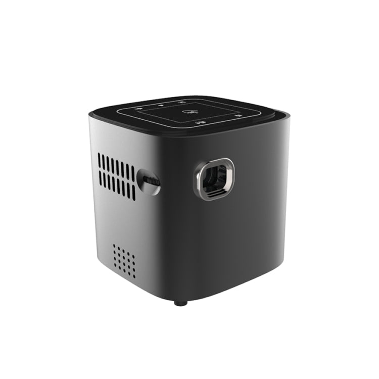 WEJOY DL-S12 Mini vidéoprojecteur DLP intelligent portable 50 lumens ANSI avec télécommande et support, Android 7.1.2, 2 Go DDR3+16 Go, RK3128 Quad Core ARM Cortex-A7 jusqu'à 1,2 GHz, prend en charge le WiFi / USB / Audio OUT / DC IN