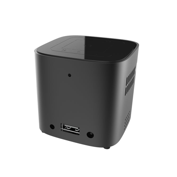 WEJOY DL-S12 Mini vidéoprojecteur DLP intelligent portable 50 lumens ANSI avec télécommande et support, Android 7.1.2, 2 Go DDR3+16 Go, RK3128 Quad Core ARM Cortex-A7 jusqu'à 1,2 GHz, prend en charge le WiFi / USB / Audio OUT / DC IN