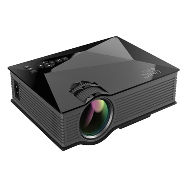 UC68 80ANSI 800x400 Vidéoprojecteur LED HD 1080P pour Home Cinéma, prise en charge USB/SD/HDMI/VGA/IR, UC68 800x400
