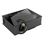 UC68 80ANSI 800x400 Vidéoprojecteur LED HD 1080P pour Home Cinéma, prise en charge USB/SD/HDMI/VGA/IR, UC68 800x400