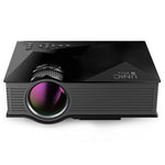 UC68 80ANSI 800x400 Vidéoprojecteur LED HD 1080P pour Home Cinéma, prise en charge USB/SD/HDMI/VGA/IR, UC68 800x400