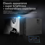 UC68 80ANSI 800x400 Vidéoprojecteur LED HD 1080P pour Home Cinéma, prise en charge USB/SD/HDMI/VGA/IR, UC68 800x400