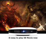 Wejoy DL-S9 220 Lumens 1280x720 720P Android 6.0 HD Bluetooth WiFi Projecteur Laser Intelligent 3D, Prise en Charge HDMI / USB x 2 / Carte TF