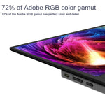 Écran portable ultra-fin HD 1080P à bords étroits M8 de 14 pouces