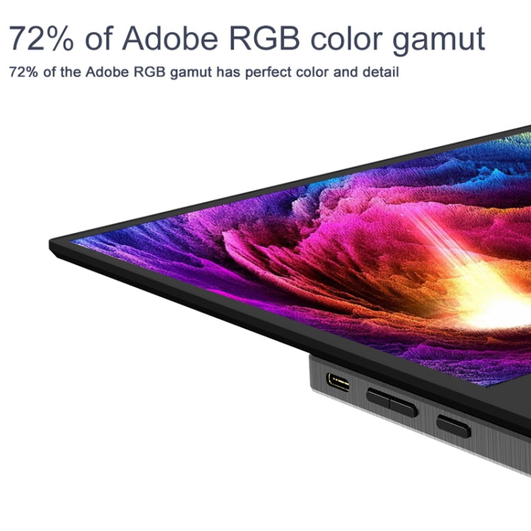 Écran portable ultra-fin HD 1080P à bords étroits M8 de 14 pouces