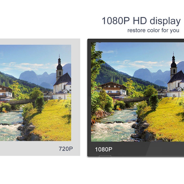 Écran portable ultra-fin HD 1080P à bords étroits M8 de 14 pouces