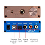Décodeur DAC audio NK-P90 Amplificateur audio numérique fibre coaxiale