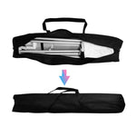 Écran de projection en polyester pliable avec support extérieur, taille : 100 pouces (16:9), taille : 100 pouces