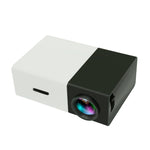 Mini projecteur LED home cinéma portable YG300 400LM avec télécommande, compatible HDMI, AV, SD, USB