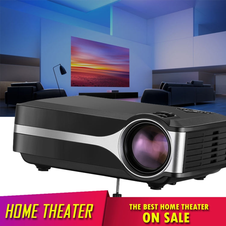 Wejoy L1 Projecteur 80 Lumens 4 pouces Technologie LCD HD 800*480 pixels, VGA, HDMI, L1