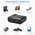 Wejoy L1 Projecteur 80 Lumens 4 pouces Technologie LCD HD 800*480 pixels, VGA, HDMI, L1