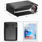 Wejoy L1 Projecteur 80 Lumens 4 pouces Technologie LCD HD 800*480 pixels, VGA, HDMI, L1