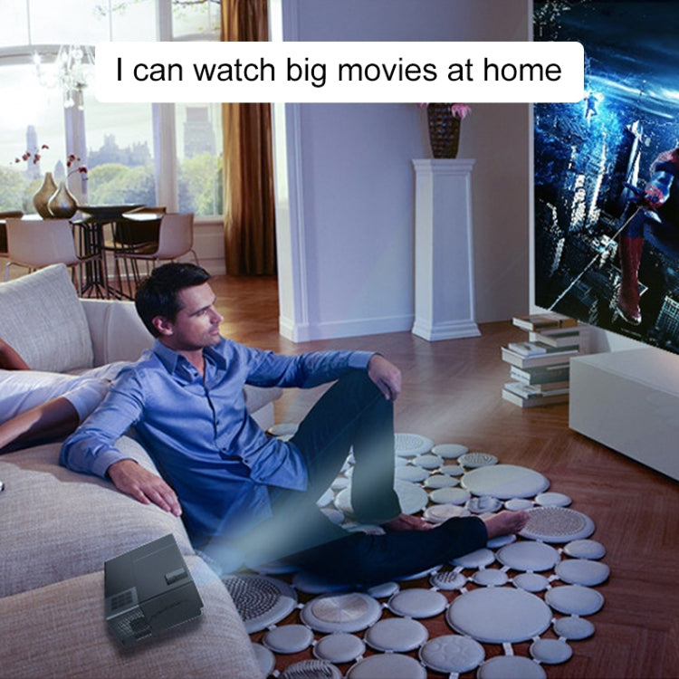 Cheerlux CL770 1920 x 1080P Full HD Smart Projector Android 9.0 1 Go+8 Go, CL770 (Noir), CL770 (Blanc)