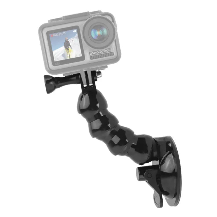 Support de fixation à ventouse Jaws Flex Clamp pour GoPro, Insta360, DJI et autres caméras d'action, Jaws Flex Clamp