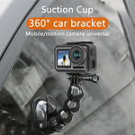 Support de fixation à ventouse Jaws Flex Clamp pour GoPro, Insta360, DJI et autres caméras d'action, Jaws Flex Clamp