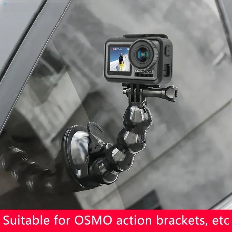 Support de fixation à ventouse Jaws Flex Clamp pour GoPro, Insta360, DJI et autres caméras d'action, Jaws Flex Clamp