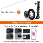 Support de fixation à ventouse Jaws Flex Clamp pour GoPro, Insta360, DJI et autres caméras d'action, Jaws Flex Clamp