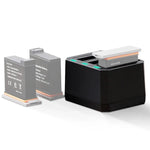 Chargeur triple batterie USB avec indicateur LED pour DJI OSMO Action, Chargeur
