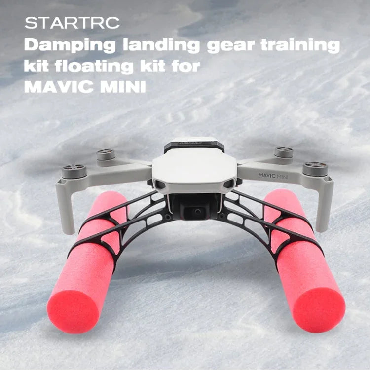 Support d'atterrissage STARTRC avec tige de flottaison et rehausseur pour DJI Mavic 2 mini.