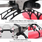 Support d'atterrissage STARTRC avec tige de flottaison et rehausseur pour DJI Mavic 2 mini.