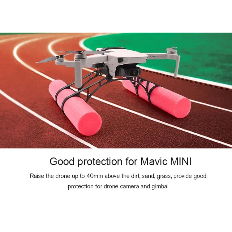 Support d'atterrissage STARTRC avec tige de flottaison et rehausseur pour DJI Mavic 2 mini.