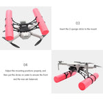 Support d'atterrissage STARTRC avec tige de flottaison et rehausseur pour DJI Mavic 2 mini.