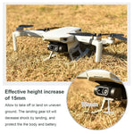 Support d'extension de train d'atterrissage antichoc à dégagement rapide STARTRC 1106837 pour DJI Mini 2 / Mavic Mini.